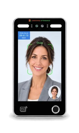 LEM Ai10 face and fingerprint attendance terminal