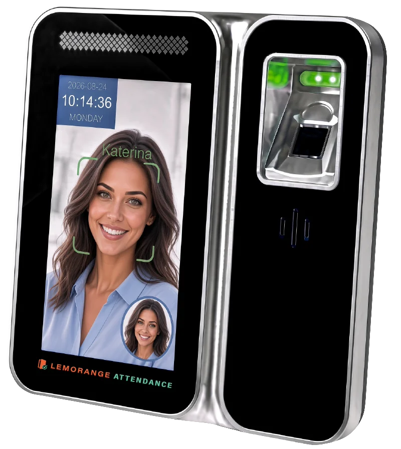 LEM Ai2 face and fingerprint attendance terminal