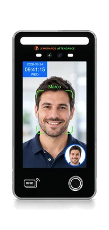 LEM Ai8 Pro waterproof face and fingerprint attendance terminal