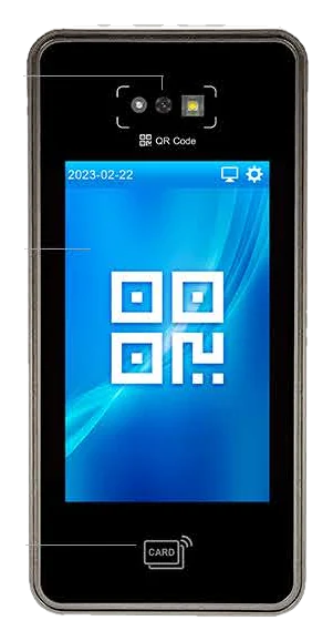 Q9 QR, NFC and RFID attendance terminal
