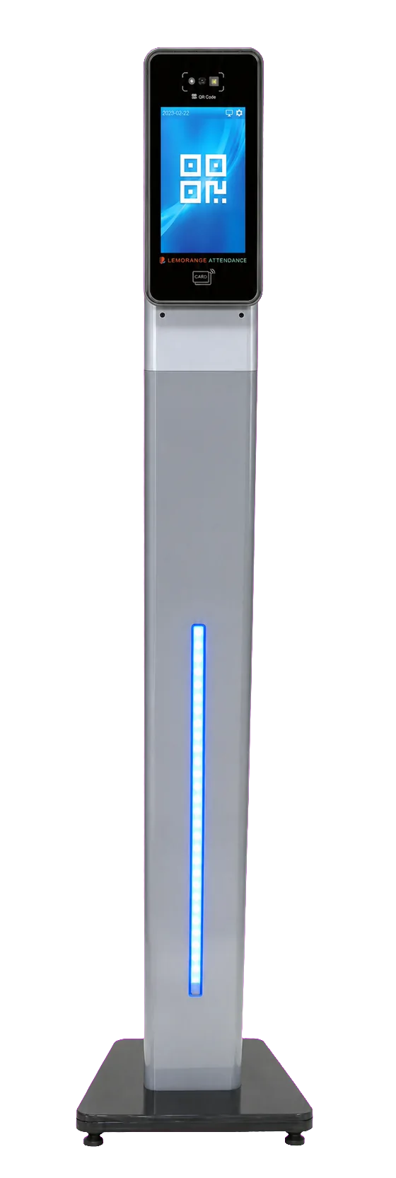 Universal fixed floor stand for Attendance terminals, 110 centimetres high