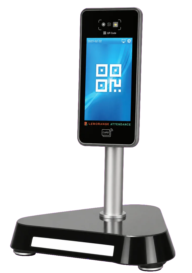 Universal fixed floor stand for Attendance terminals, 60 centimetres high