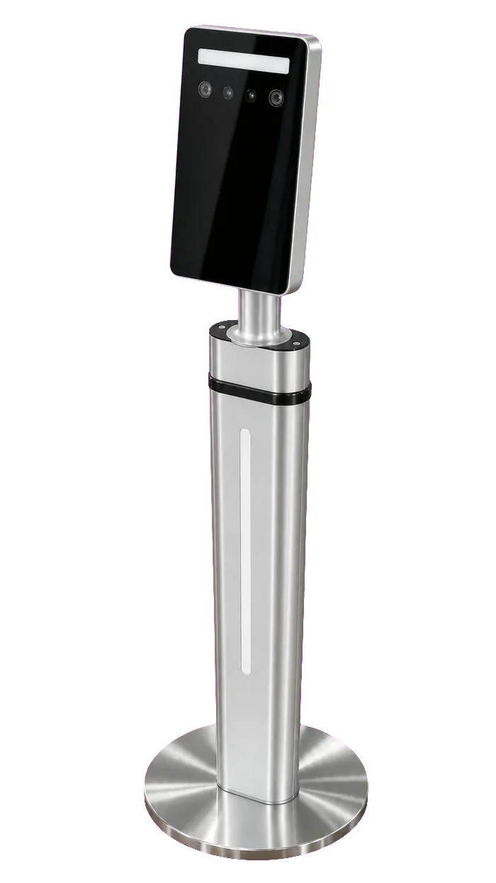 Universal telescopic floor stand for Attendance terminals, adjustable up to 120 centimetres